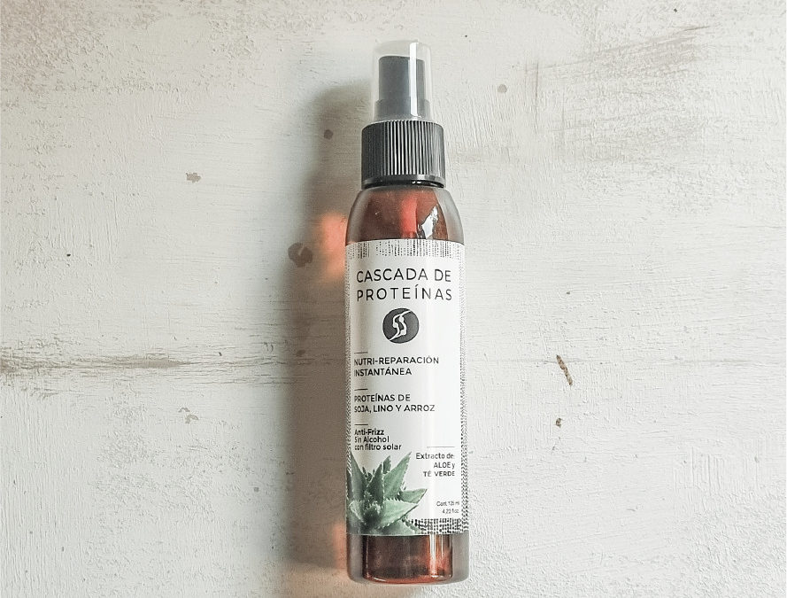 CASCADA DE PROTEINAS ALOE Y TE VERDE X120ML