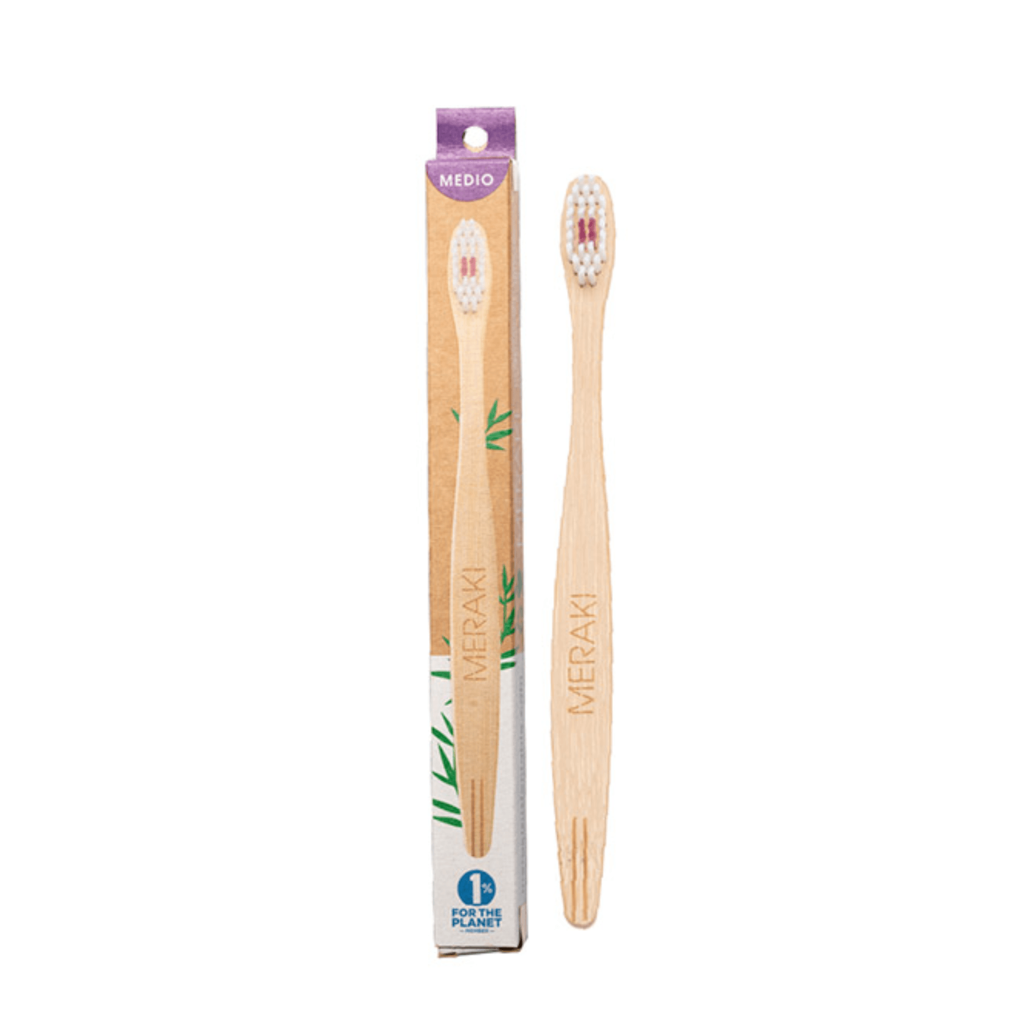CEPILLO DE DIENTES DE BAMBU MEDIO MERAKI