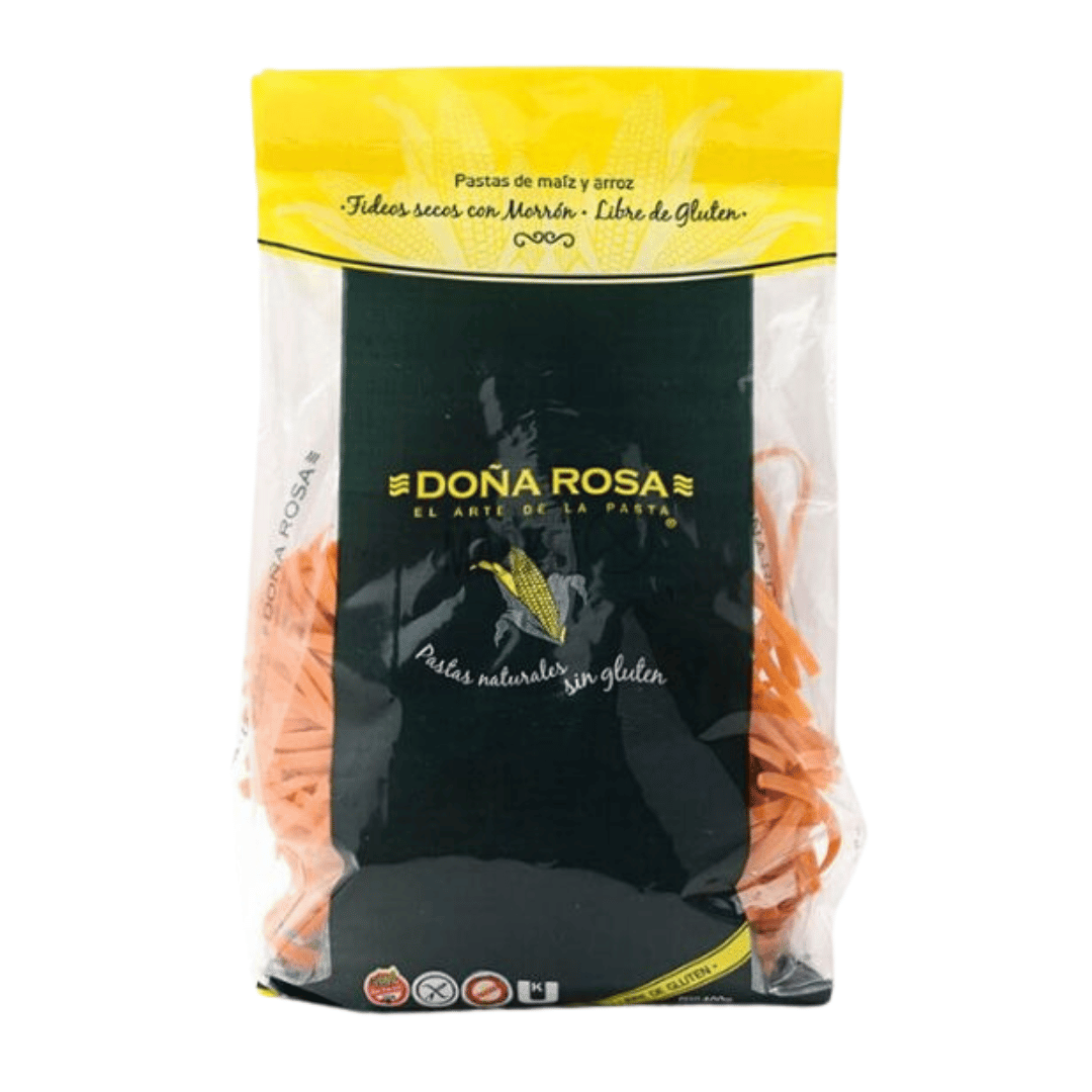 FIDEO LARGO CASERITO CMORRON STACC X400GR DOÑA ROSA