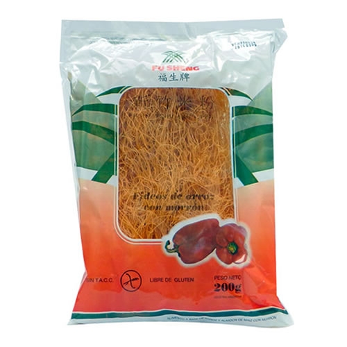 FIDEOS DE ARROZ X 200 GRS. MORRON FU SHENG