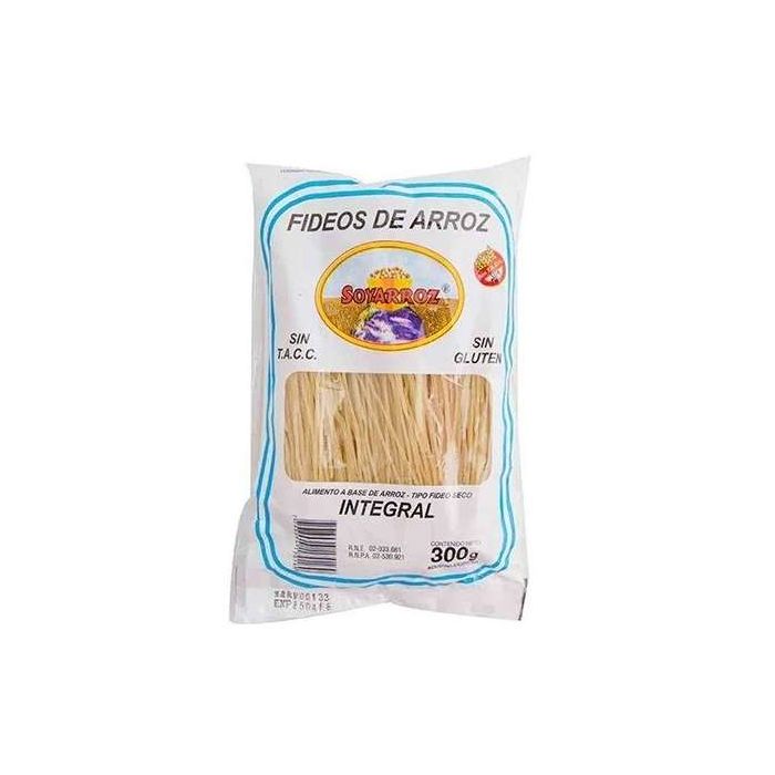 FIDEOS DE ARROZ INTEGRAL soyarroz