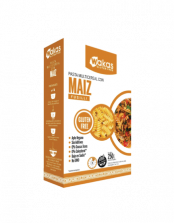 FIDEOS DE MAIZ SIN TACC X 250G WAKAS