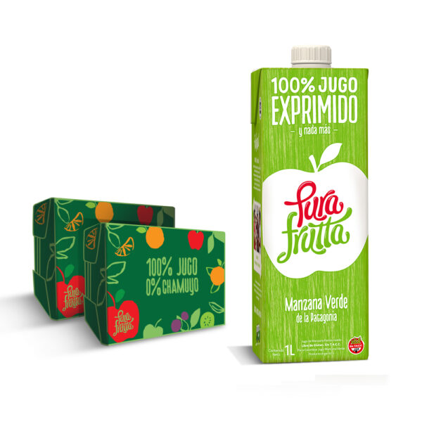 JUGO EXPRIMIDO MANZANA VERDE X1LT