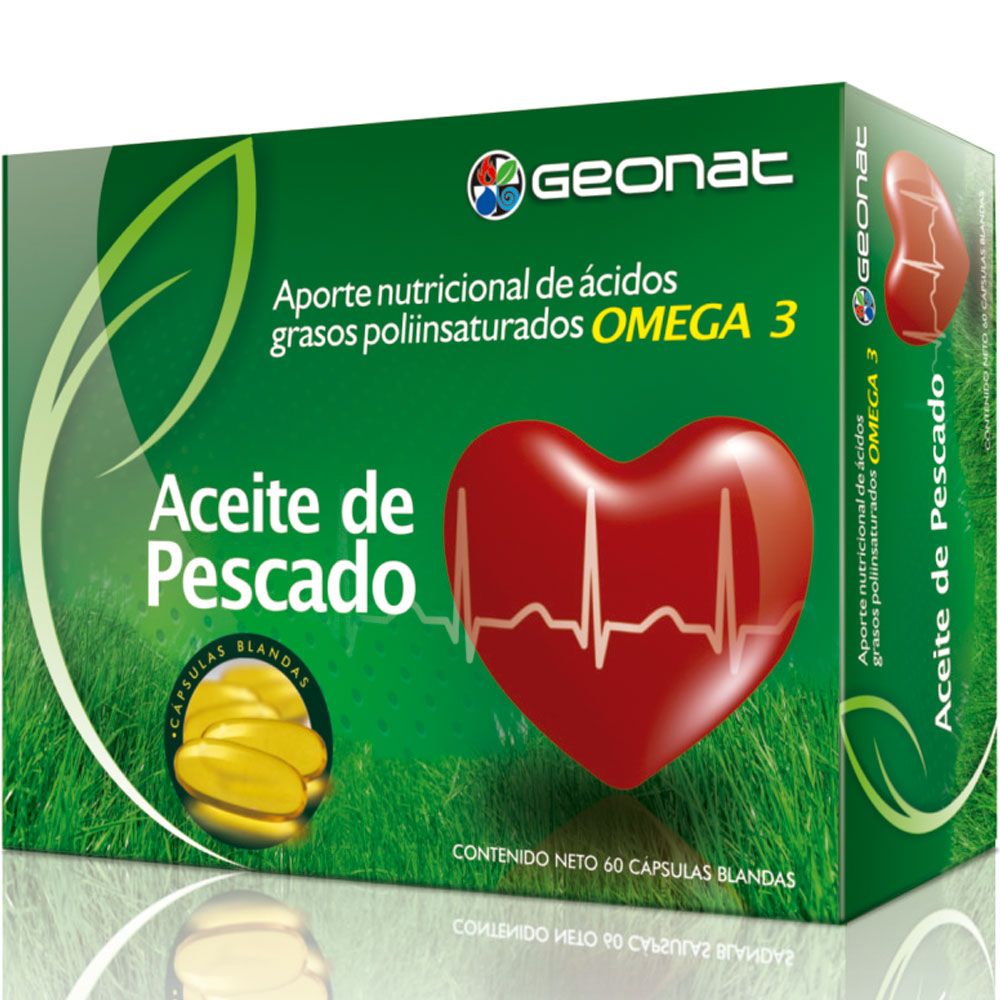 ACEITE DE PESCADO X60CAP GEONAT