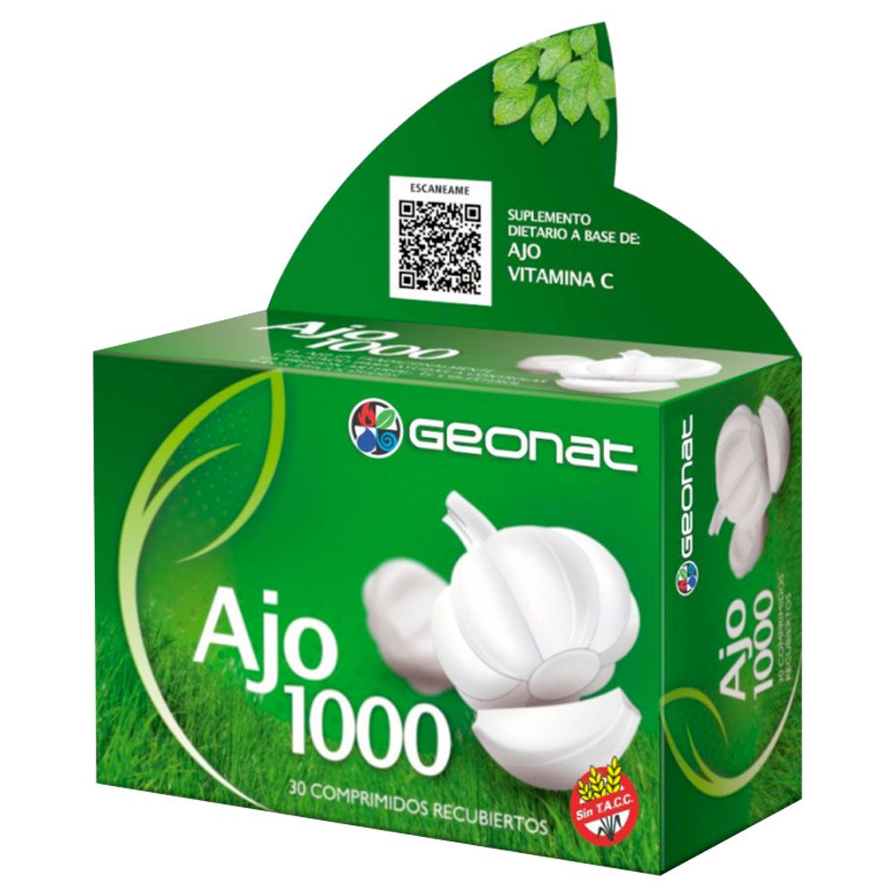 AJO 1000MG X 30 COMP GEONAT