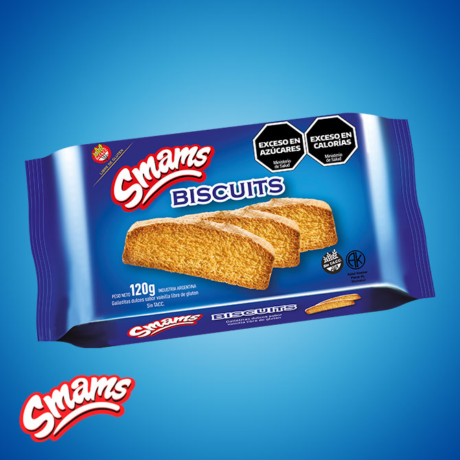 BISCUITS SIN TACC X120GR