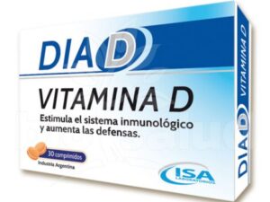 DIA D VITAMINA D X 30 COMP ISA