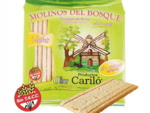 GALLETAS DE ARROZ S/AZUCAR CARILO VAINILLA