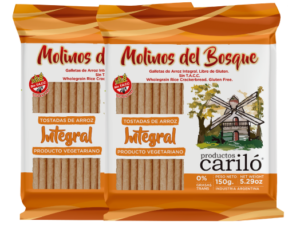 GALLETAS DE ARROZ X 150G CARILO INTEGRAL