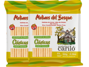 GALLETAS DE ARROZ X 150G CARILO SABOR ORIGINAL