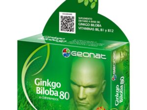 GINKGO BILOBA 80 X 30 COMP GEONAT