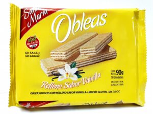 OBLEA DE VAINILLA S/TACC X90GR