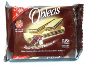 OBLEAS CHOCOLATE S/TACC X90GR