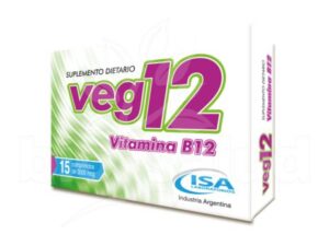 VEG12 VITAMINA B 12 X 15 COMP ISA