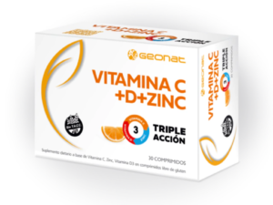 VITAMINA C TRIPLE ACCION X 30 COMP GEONAT