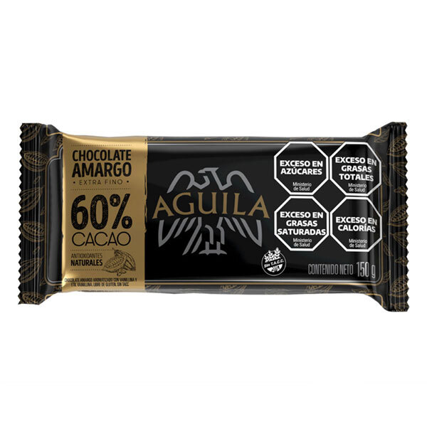 CHOCOLATE AGUILA 60% X150GR