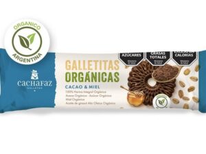 GALLETAS ORGANICAS CACAO Y MIEL