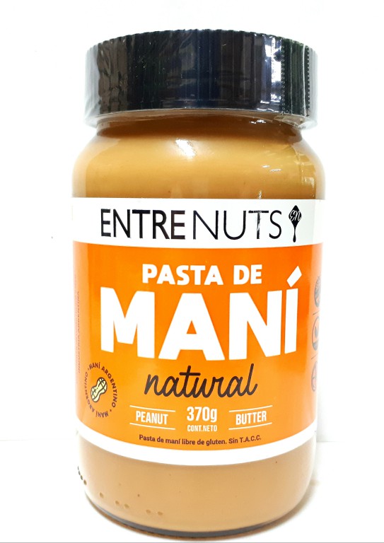 PASTA DE MANI NATURAL X380GR