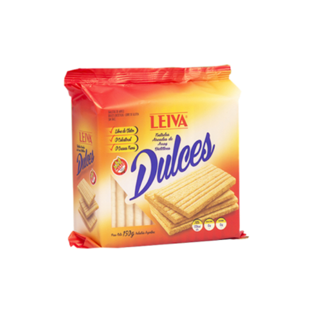 TOSTADAS DE ARROZ DULCES LEIVA
