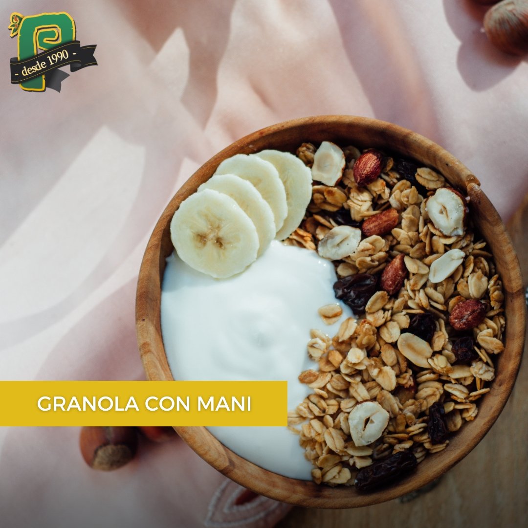 GRANOLA CON MANI 500GR