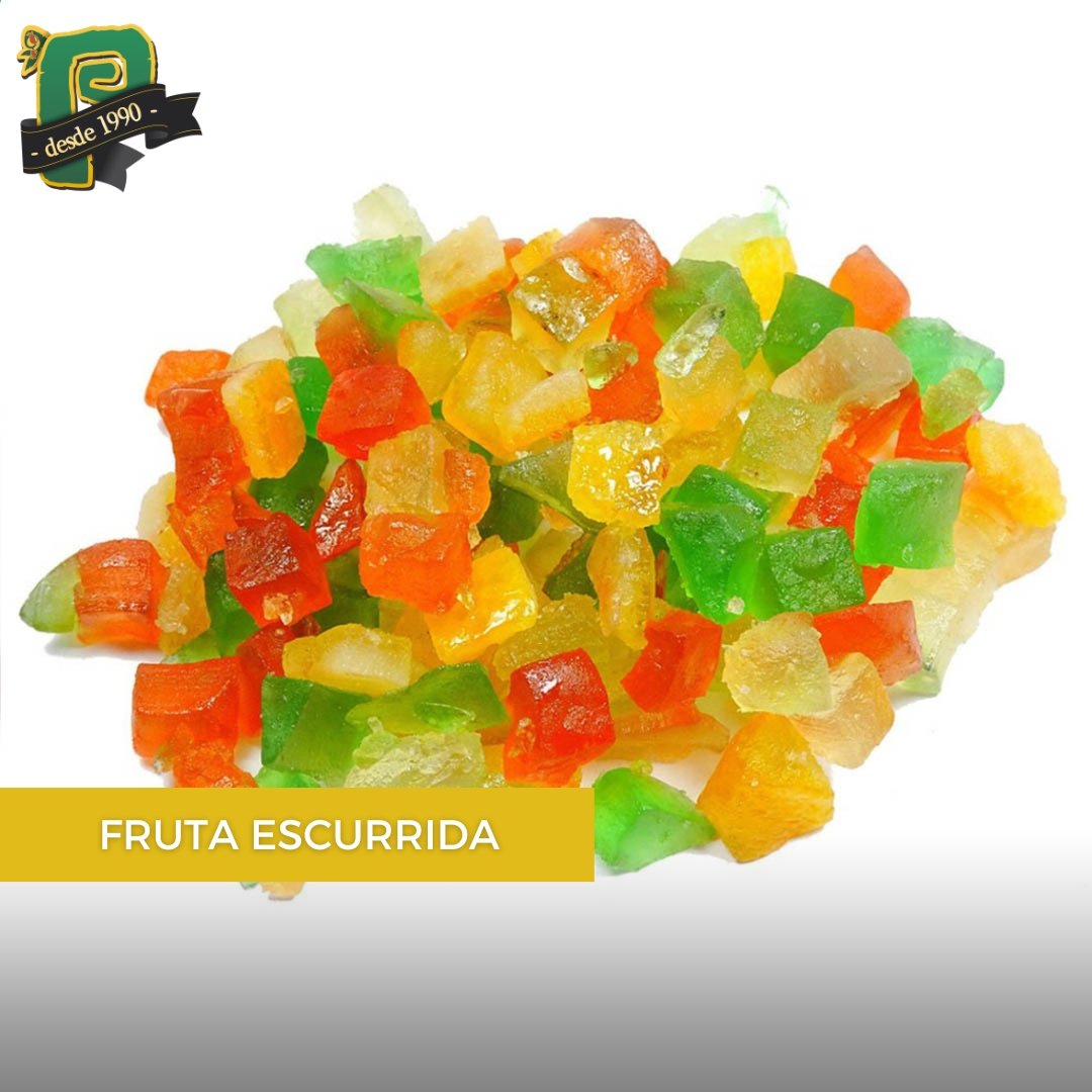 FRUTA ESCURRIDA 250GR