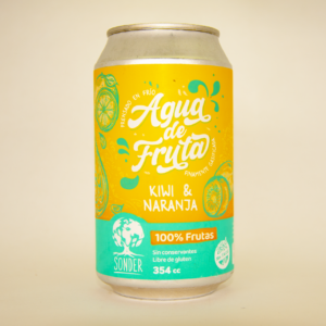 AGUA DE FRUTA X 1 SONDER (KIWI & NARANJA)