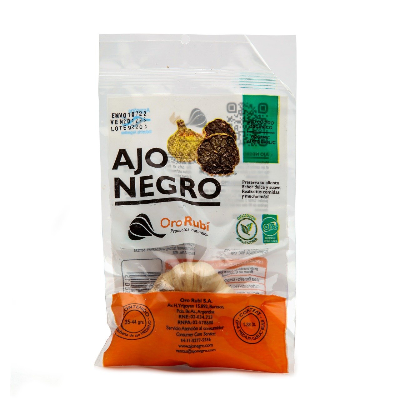 AJO NEGRO GRANDE XUNIDAD