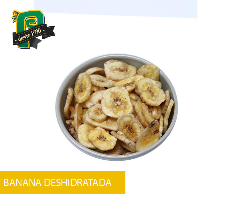 BANANA DESHIDRATADA 100GR