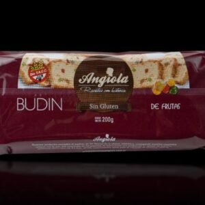 BUDIN SIN TACC X 200G C/FRUTAS ANGIOLA
