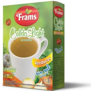 CALDO LIGHT FRAM VERDURAS S/SAL 6 SOBRES