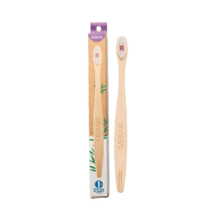 CEPILLO DE DIENTES DE BAMBU MEDIO