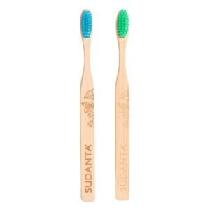 CEPILLOS DE BAMBOO CERDA MEDIA  ADULTO