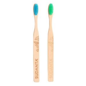 CEPILLOS DE BAMBOO CERDA SUAVE ADULTO