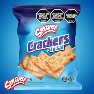 CRACKERS SIN SAL SIN TACC X 150G SMAMS GALLETITAS