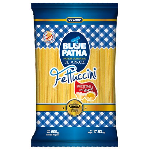 FIDEOS DE ARROZ X 500G BLUE PATNA FETTUCCINI