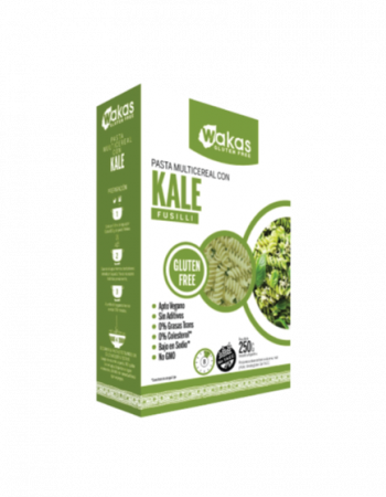 FIDEOS DE KALE SIN TACC X 250G WAKAS