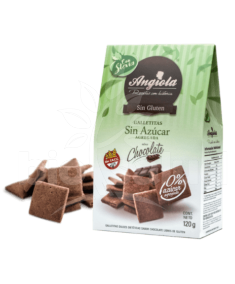 GALLETAS DULCES S/AZUCAR S/TACC X120GR CHOCOLATE