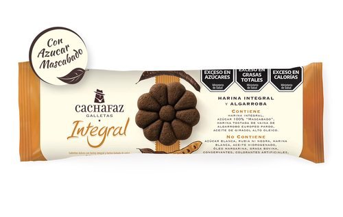 GALLETAS INTEGRALES C/ALGARROBA X225GR