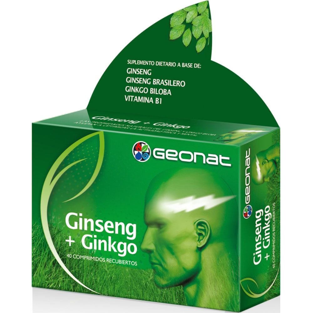 GINSENG + GINKGO X 40 COMP GEONAT