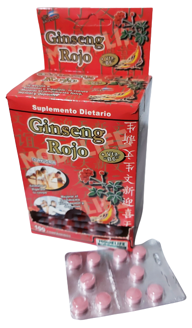 GINSENG ROJO + VIT.B6 X10COMP