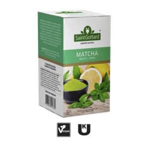 INFUSION MATCHA MENTA Y LIMON X20SAQ