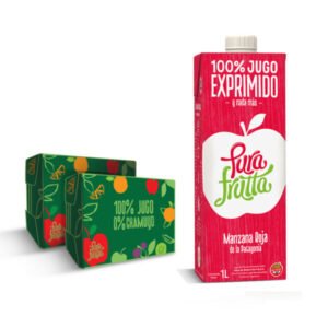 JUGO EXPRIMIDO MANZANA ROJA X1LT