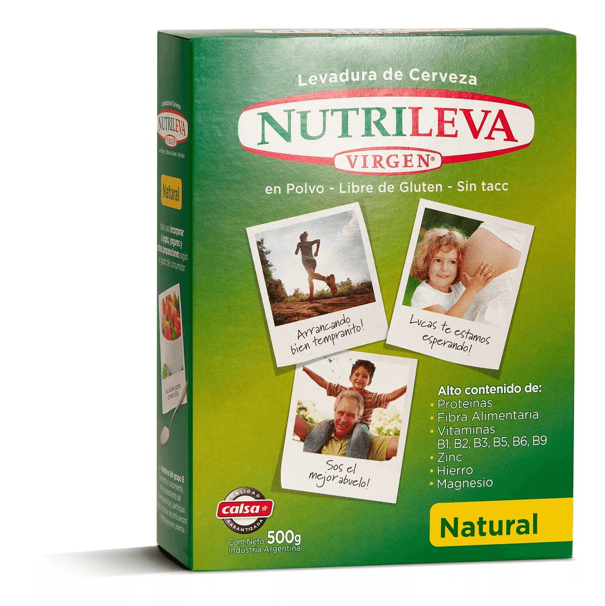 LEVADURA VIRGEN X 500G NUTRILEVA CALSA