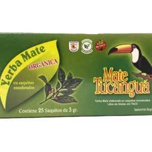 MATE COCIDO ORGANICO X25 SAQU TUCANGUA