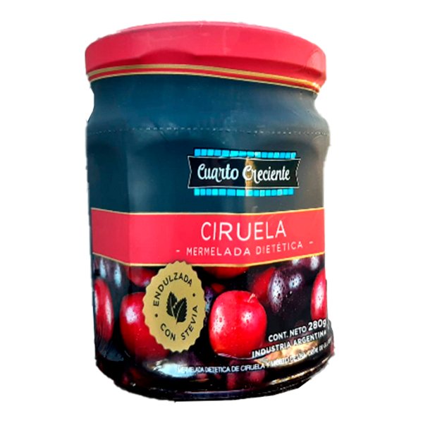 MERMELADA C/STEVIA CIRUELA X 280GR