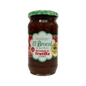 MERMELADA FRUTILLA LIGHT X400GR EL BROCAL