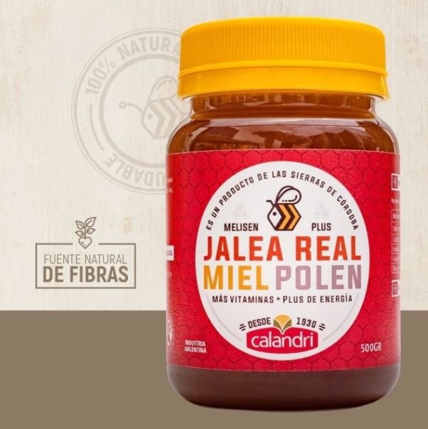 MIEL + JALEA REAL + POLEN X500GR
