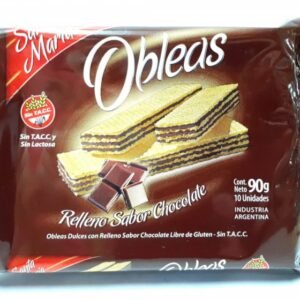 OBLEAS CHOCOLATE S/TACC X90GR