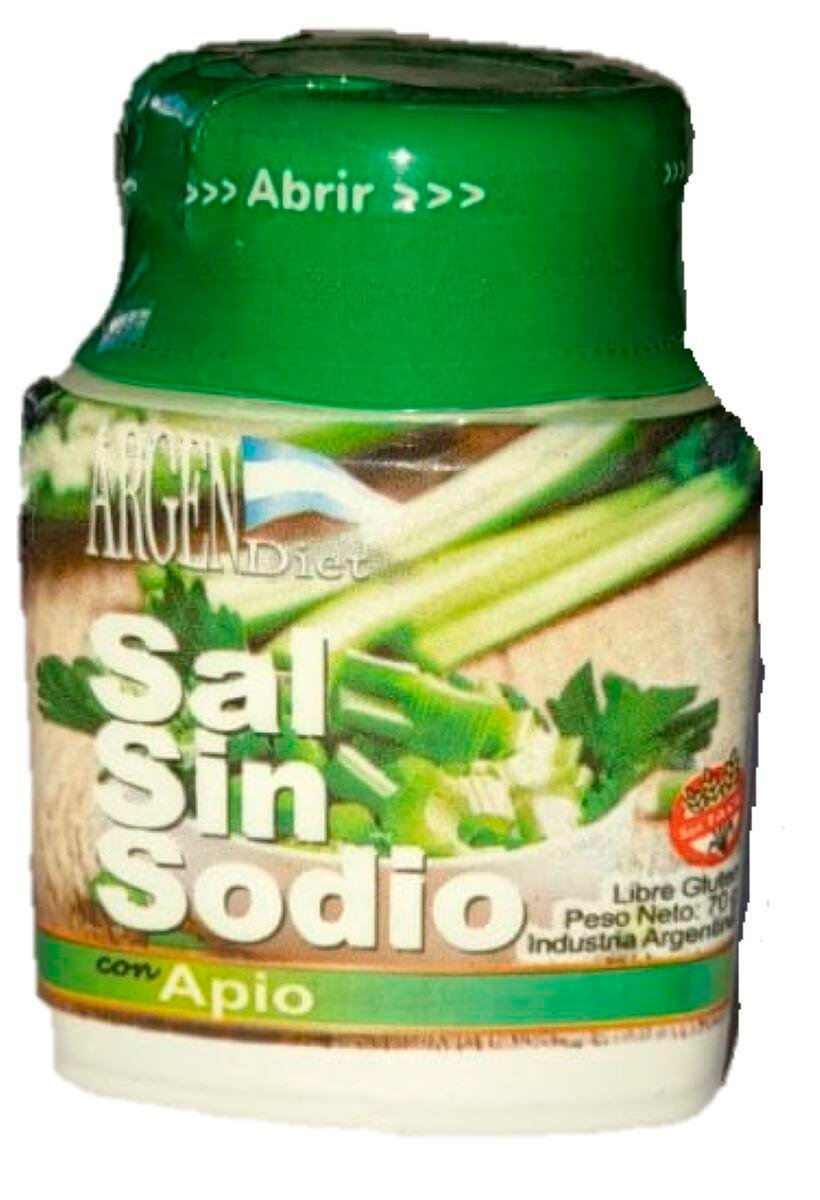 SAL SIN SODIO C/APIO X70GR