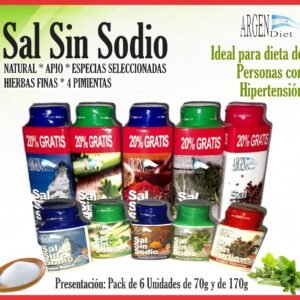 SAL SIN SODIO ESPECIAS X70GR